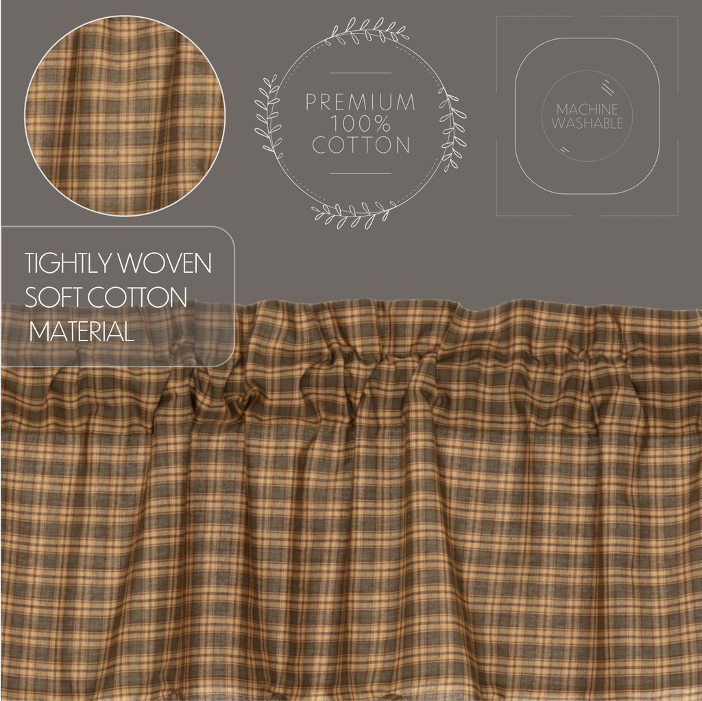 Cedar Ridge Scalloped Swag 36 x 36"