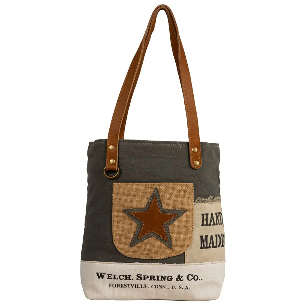 Expedition Star Patch Tote Bag