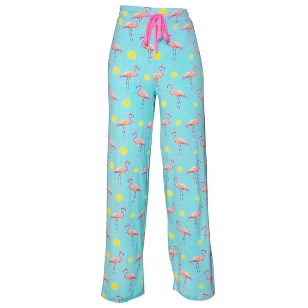 Miami Flamingo Pajama Bottoms/Pants