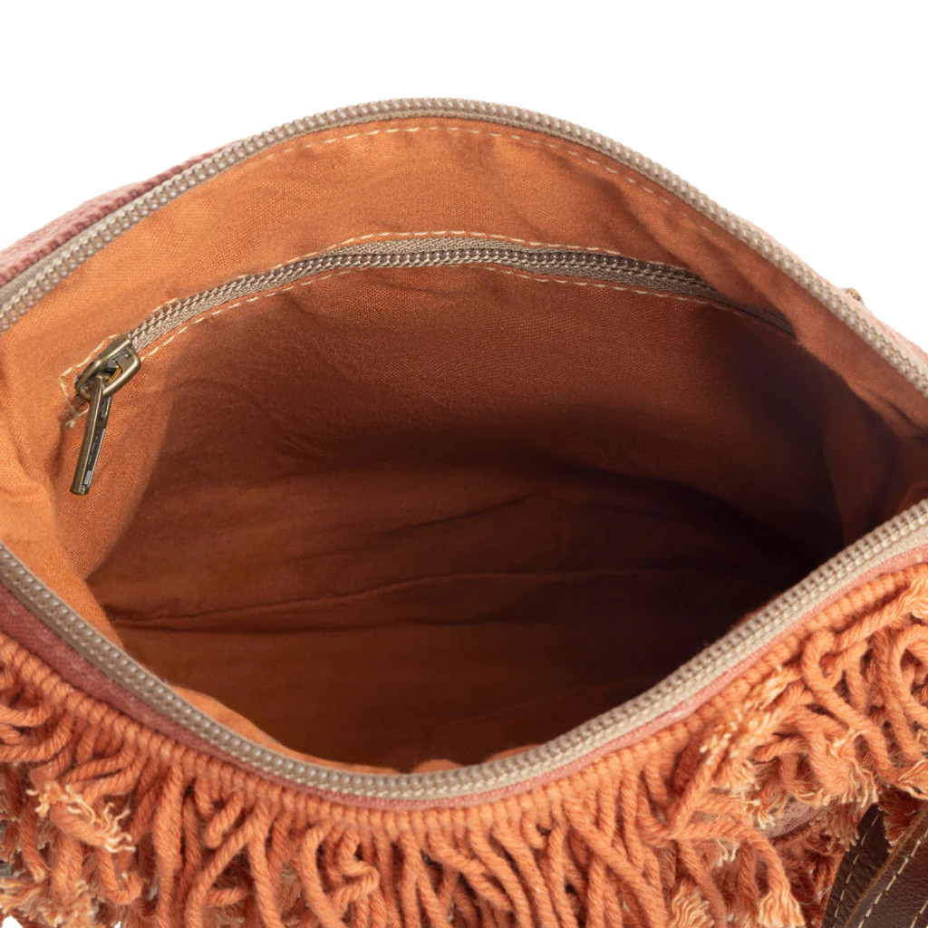 Sunset Fringe Small Shoulder Handbag