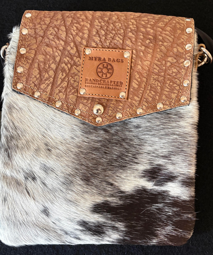 Sample of Other Hide Patterns - Rustler Bend Canvas & Hairon Hide Bag