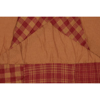 Ninepatch Star Cotton Quilted Throw