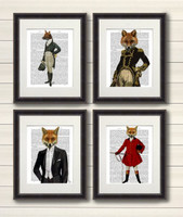 Fox Collection in Black Frames