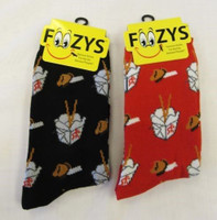 Chinese Takeout Crew Socks-Two Pairs