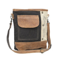 Peace Pocket Recycled Canvas Shoulder Bag