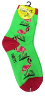 Flamingo Girl's Socks - Two Pairs