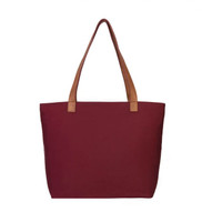 Katie 2 Pc Tote Set - Tote with Bonus Bag in Wine