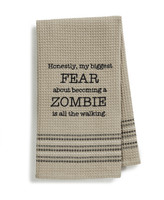 Zombie Walking Kitchen Towel