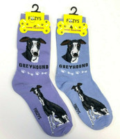 Greyhound Dog Lover Socks - Two Pairs