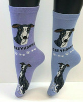 FOOZYS Greyhound Dog Lover Socks - Two Pairs