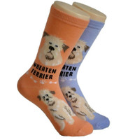 Wheaten Terrier Dog Lover Socks - Two Pairs