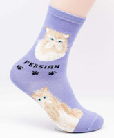 Persian Cat Lover Socks - Two Pairs