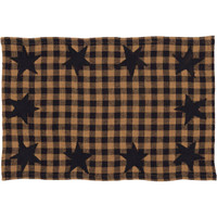 Navy Star Cotton Placemats - Set of Six