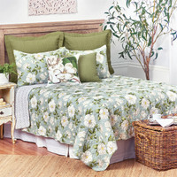 Magnolia Garden 3 Pc Quilt Set