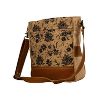 Tazzie Woven Floral Shoulder Bag