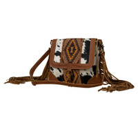 Stone Fringe Shoulder Bag