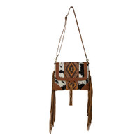 Stone Fringe Shoulder Bag