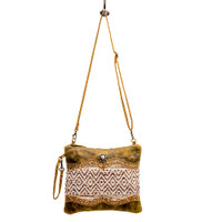 Razia Small Shoulder Bag with Wristlet Strap 