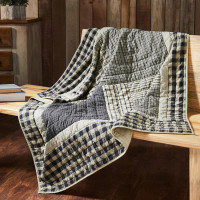 My Country Quilted Throw Blanket