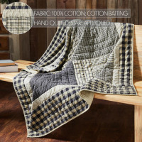 My Country Quilted Throw Blanket