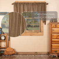 Cedar Ridge Scalloped Swag 36 x 36"