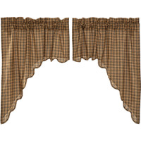 Cedar Ridge Scalloped Swag 36 x 36"