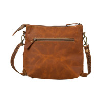 Mountain View Leather & Hair-On Hide Shoulder Bag