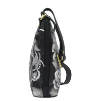 Small Zip Around Hand-Painted Crossbody Handbag