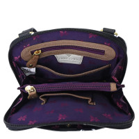 Small Zip Around Hand-Painted Crossbody Handbag