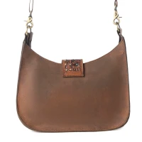 Santa Fe Handtooled Bag in Brown
