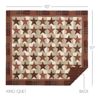 Abilene Star King Quilt