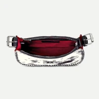 Dannia White & Black Western Shoulder Bag 