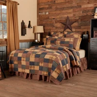 Patriotic Patch CA. King Quilt 