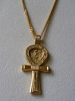 Ancient Ankh Symbol with Chain