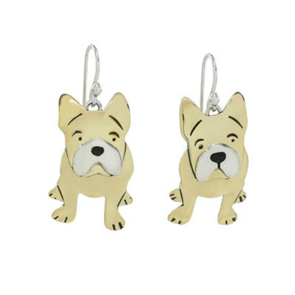 frenchie earrings