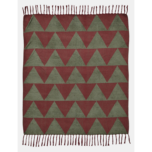 Nicholas Chenille Throw Flat