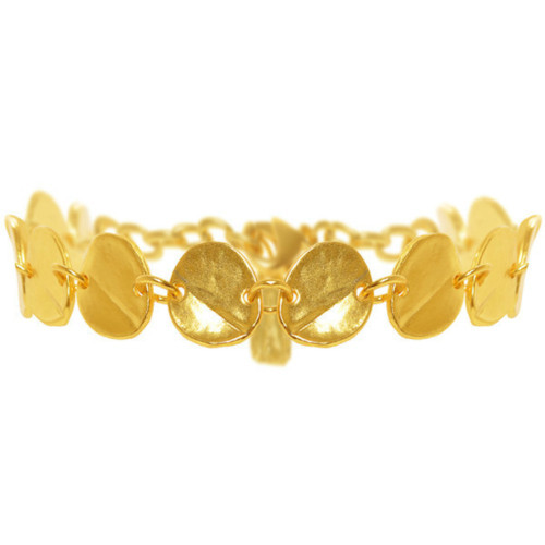 Karine Sultan Delicate Medallion Bracelet