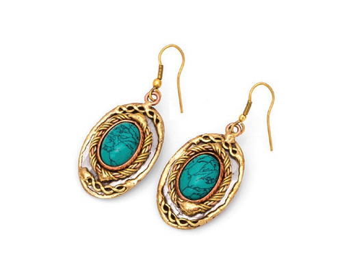 Turquoise Drop Earrings
