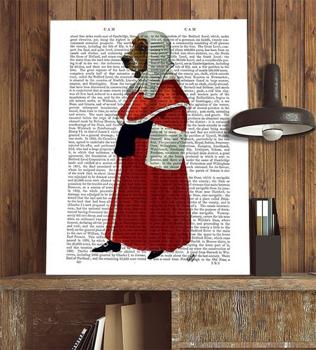 Basset Hound Judge Full Image Matted