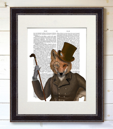 The Bounder in Black Frame