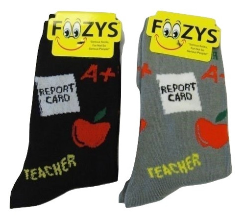 Teacher Ladies Crew Socks - Two Pairs