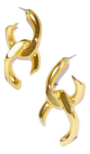 Chunky Curb Link Earrings