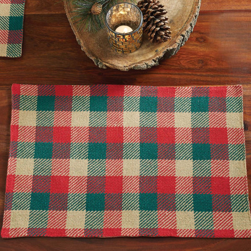 Reed Plaid Placemats Set of Six