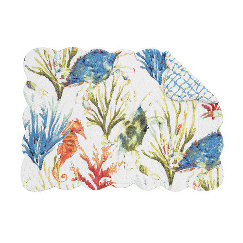 Marino Cotton Quilted Placemats - Set of Six