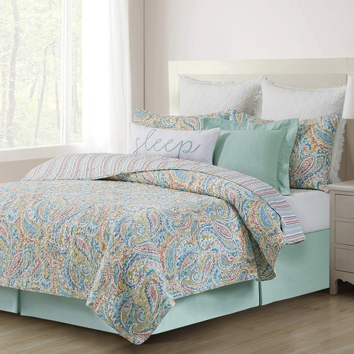 Maisie Multicolor Quilt 3 PC Set in Queen Size