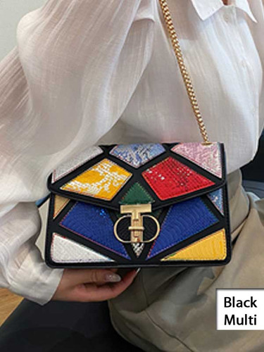 Frances Multicolor Shoulder Bag