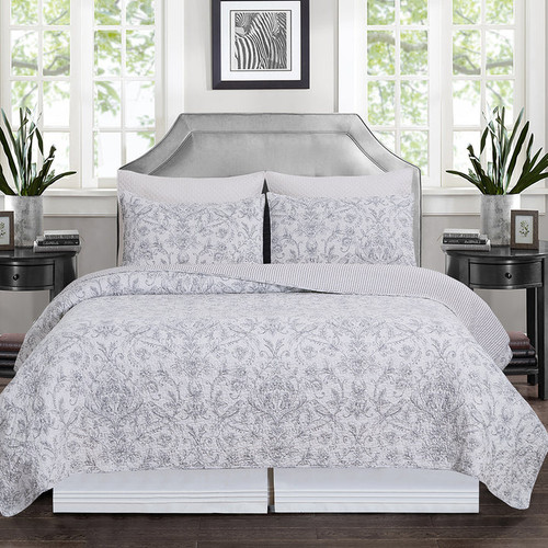 Callahan Songbird's 3 Pc Quilt Set in Queen or King