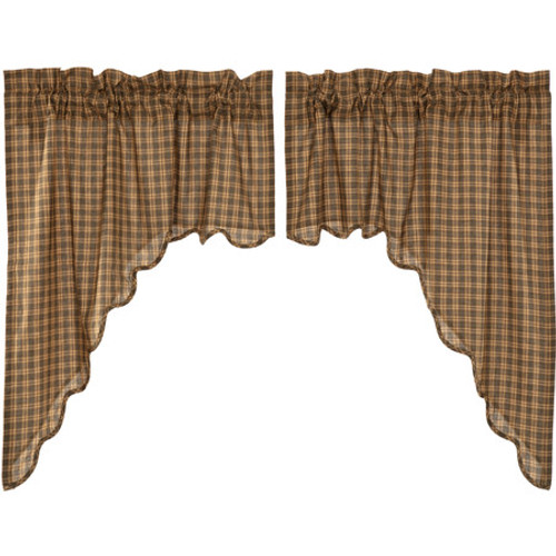 Cedar Ridge Scalloped Swag 36 x 36"