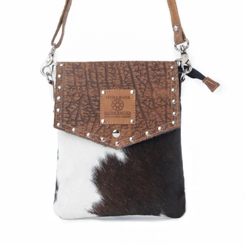 Rustler Bend Canvas & Hairon Hide Bag