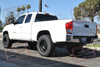 White Toyota Tacoma with Bilstein Leveling Kit